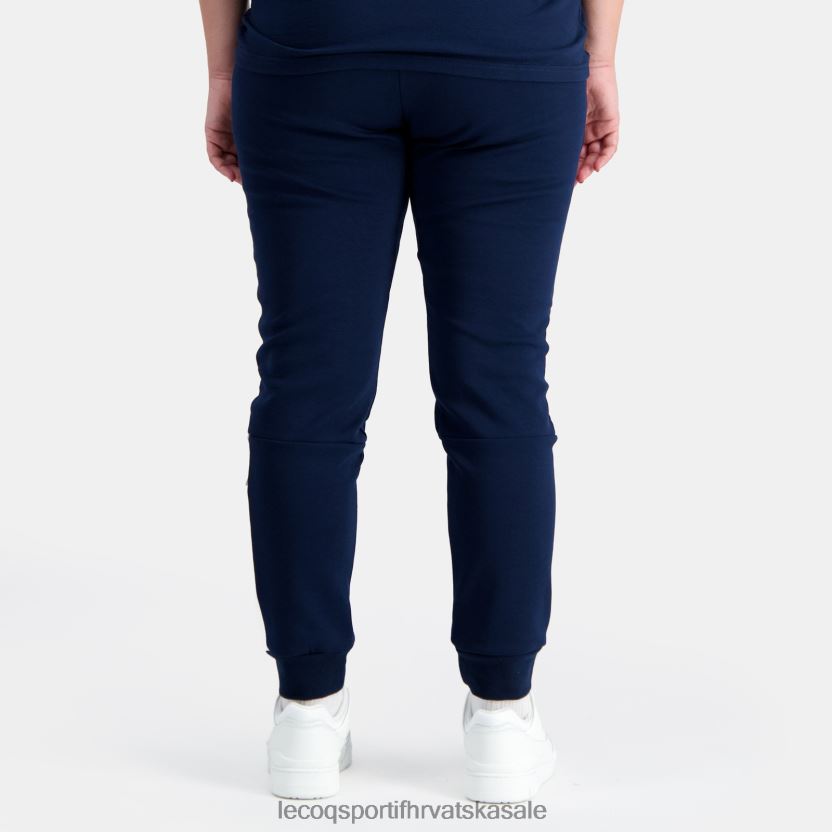 Le Coq Sportif modne hlače plave muškarci 840R4L93 odjeća