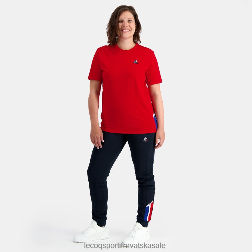 Le Coq Sportif modne hlače plave muškarci 840R4L94 odjeća