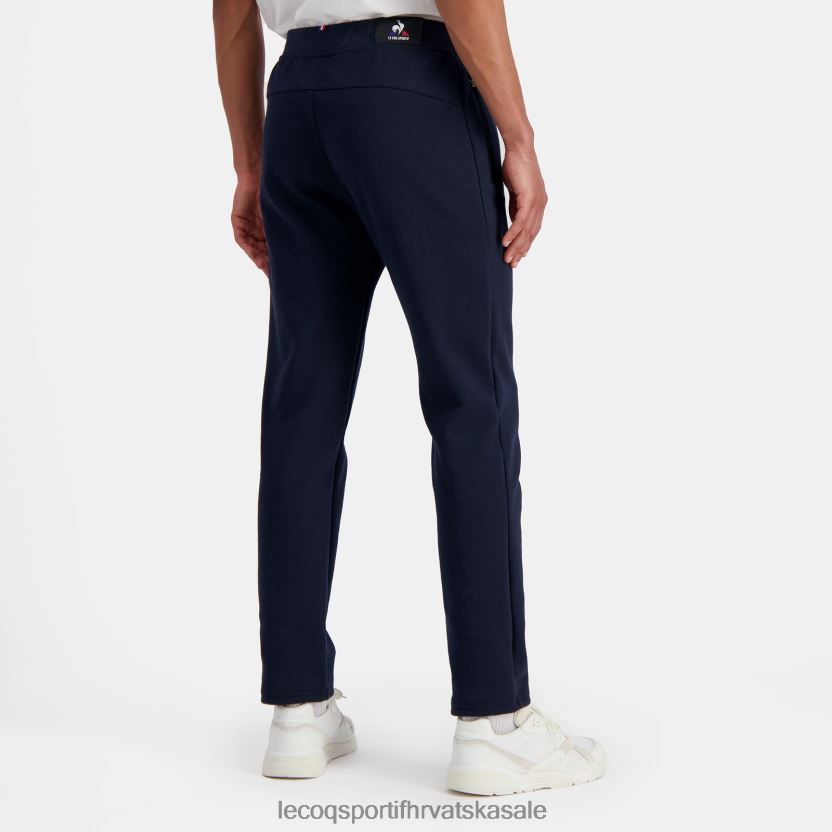 Le Coq Sportif modne hlače plave muškarci 840R4L99 odjeća