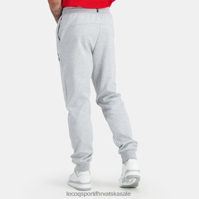 Le Coq Sportif modne hlače sive muškarci 840R4L102 odjeća