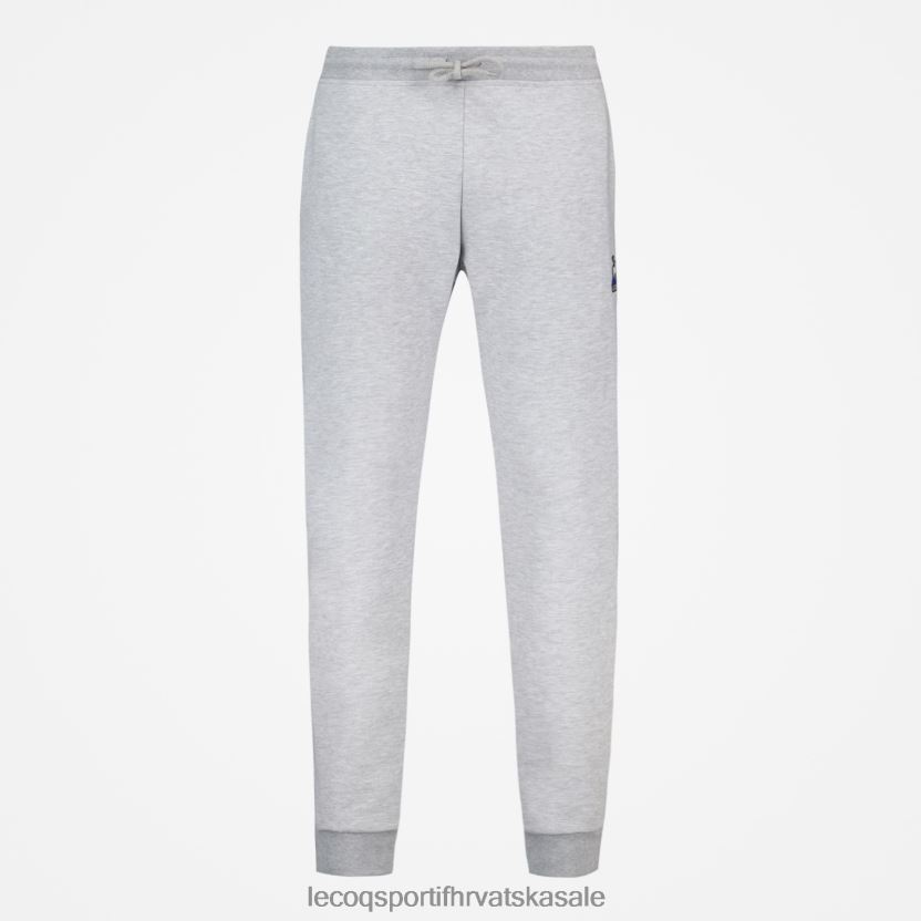 Le Coq Sportif modne hlače sive muškarci 840R4L107 odjeća