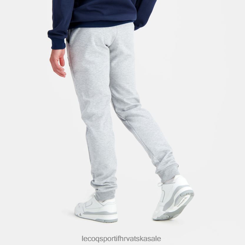 Le Coq Sportif modne hlače sive muškarci 840R4L107 odjeća