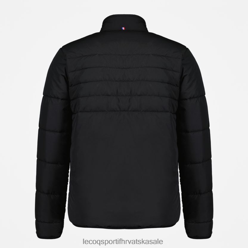 Le Coq Sportif donja jakna crna muškarci 840R4L481 odjeća