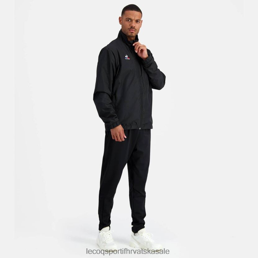 Le Coq Sportif jakna crna muškarci 840R4L120 odjeća