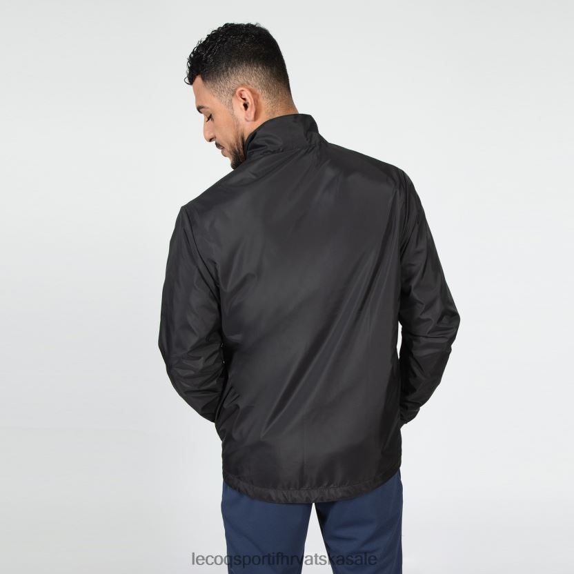 Le Coq Sportif jakna crna muškarci 840R4L120 odjeća