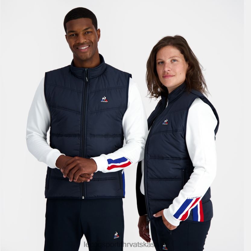 Le Coq Sportif unisex jakna bez rukava plava muškarci 840R4L118 odjeća