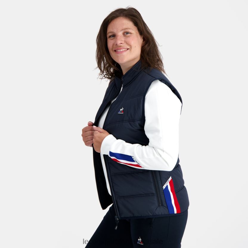 Le Coq Sportif unisex jakna bez rukava plava muškarci 840R4L118 odjeća