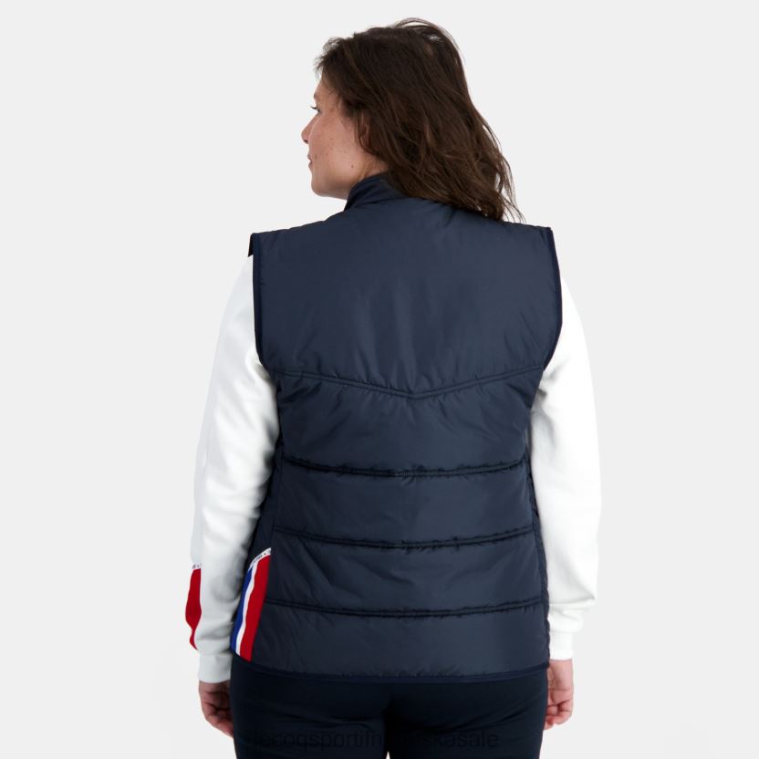 Le Coq Sportif unisex jakna bez rukava plava muškarci 840R4L118 odjeća