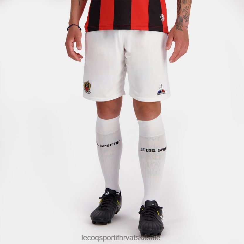 Le Coq Sportif kratke hlače bijele muškarci 840R4L226 odjeća