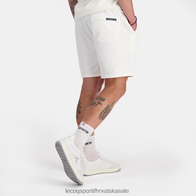 Le Coq Sportif kratke hlače bijele muškarci 840R4L227 odjeća