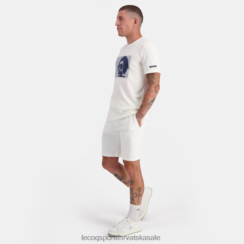 Le Coq Sportif kratke hlače bijele muškarci 840R4L227 odjeća