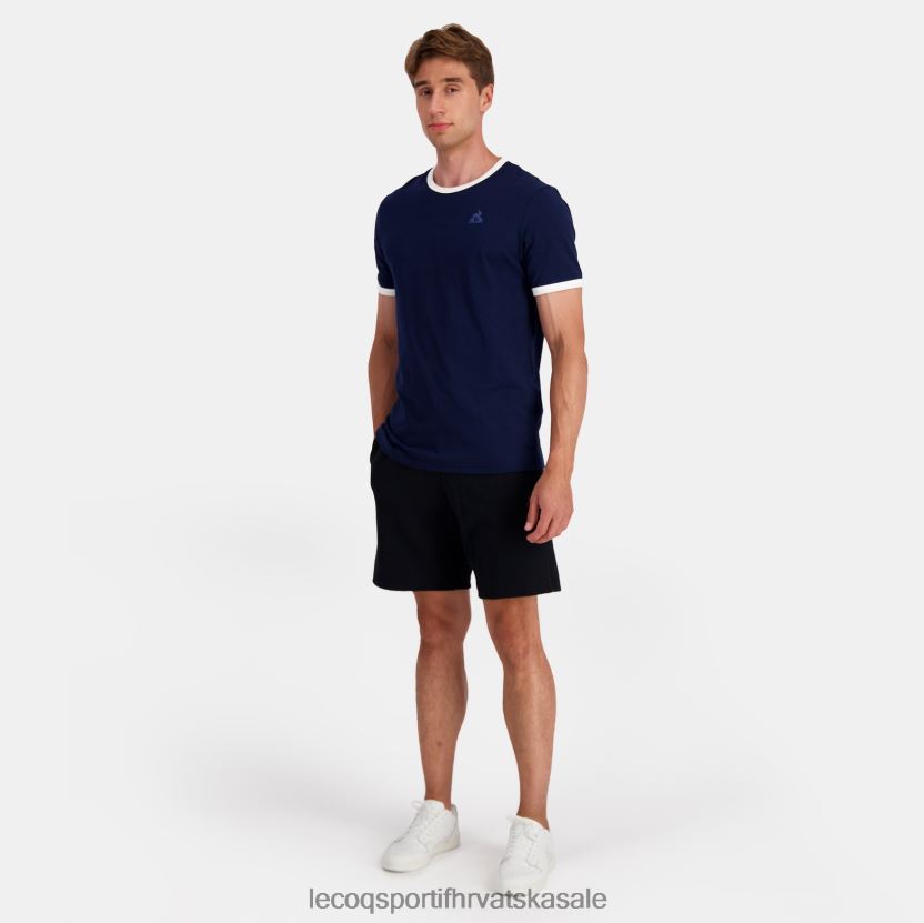 Le Coq Sportif kratke hlače crne muškarci 840R4L220 odjeća