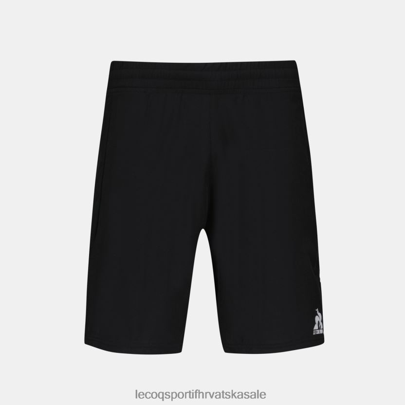 Le Coq Sportif kratke hlače crne muškarci 840R4L237 odjeća