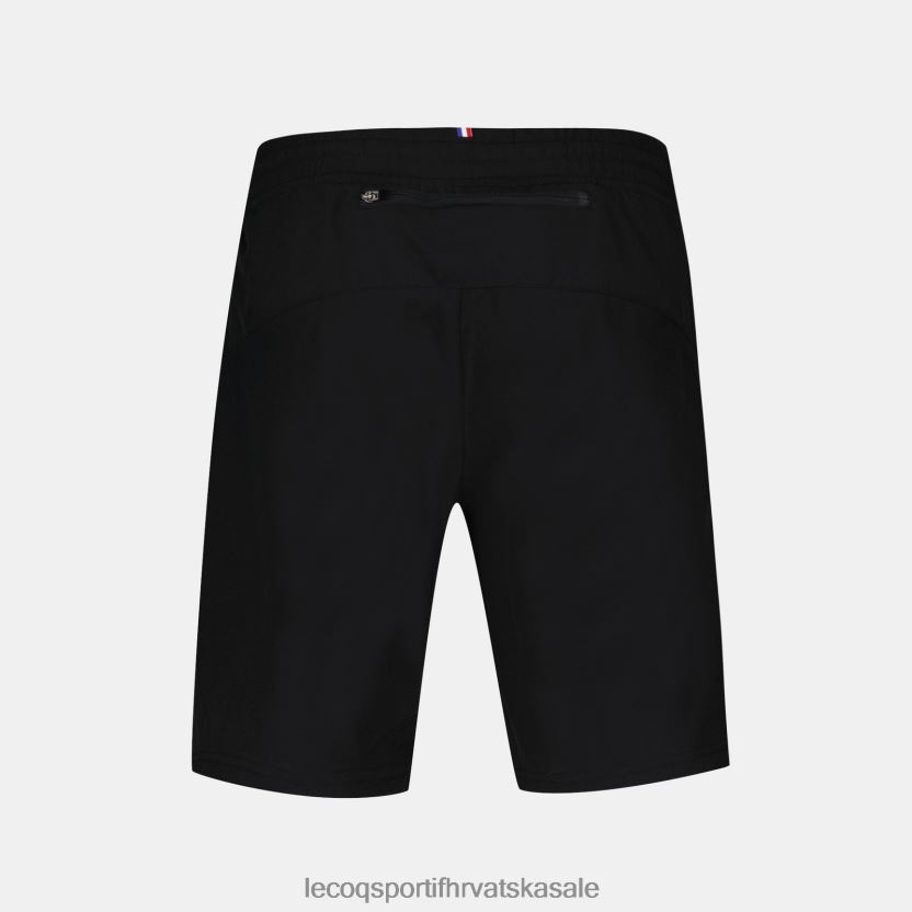 Le Coq Sportif kratke hlače crne muškarci 840R4L237 odjeća