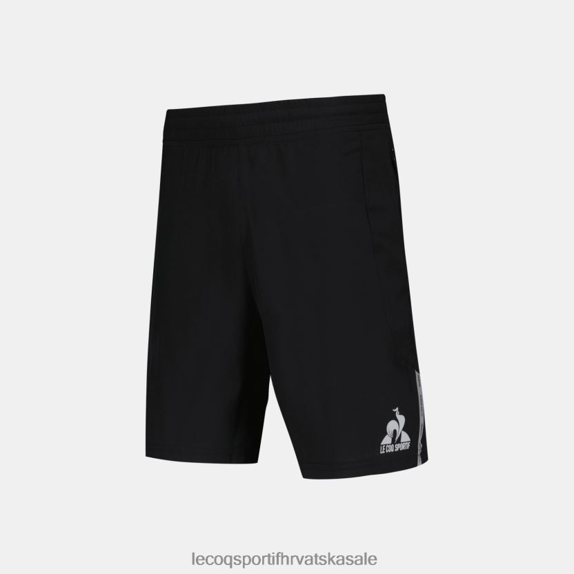 Le Coq Sportif kratke hlače crne muškarci 840R4L237 odjeća