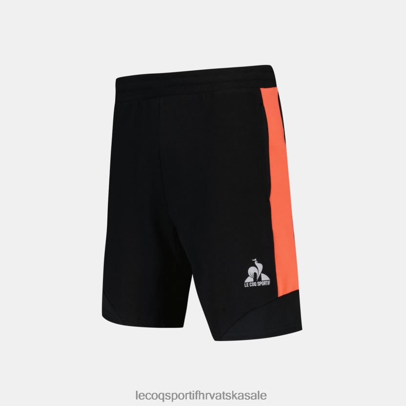 Le Coq Sportif kratke hlače crne muškarci 840R4L238 odjeća