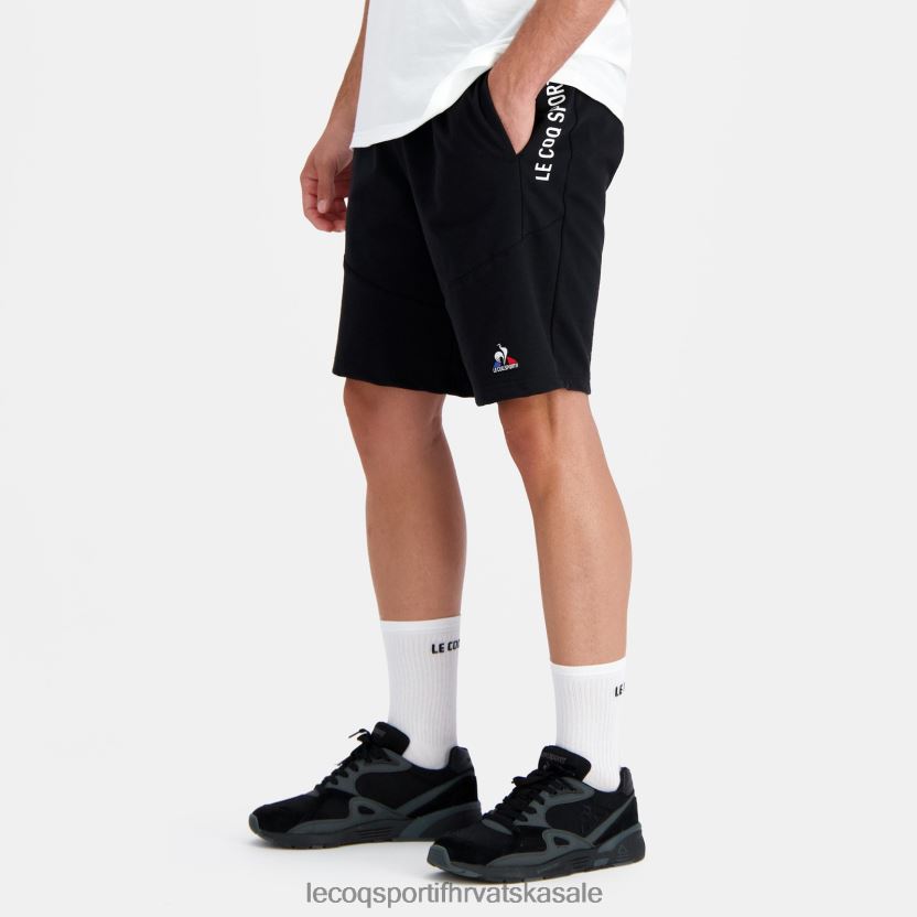 Le Coq Sportif kratke hlače crne muškarci 840R4L239 odjeća