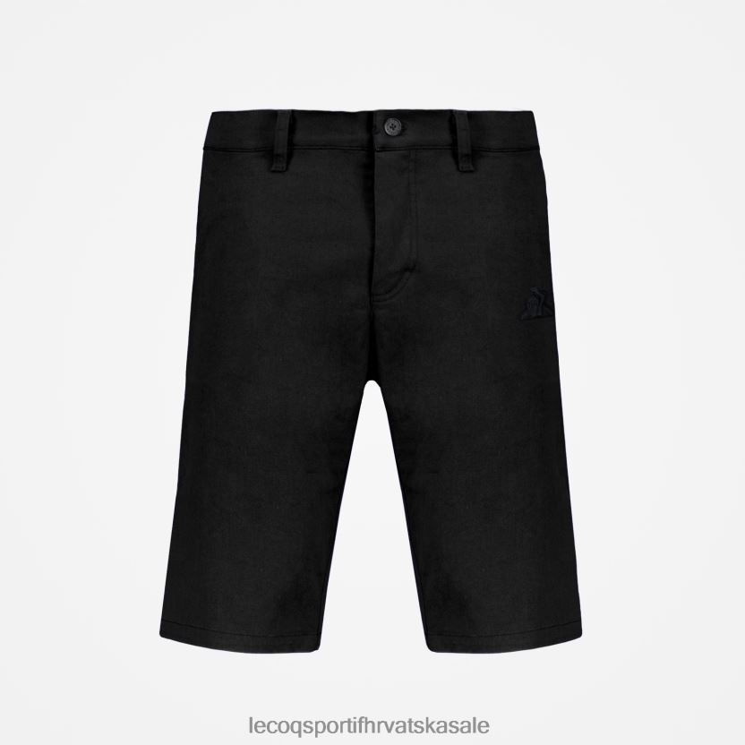 Le Coq Sportif kratke hlače crne muškarci 840R4L243 odjeća