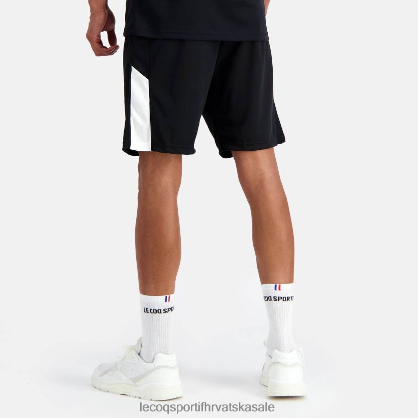 Le Coq Sportif kratke hlače crne muškarci 840R4L245 odjeća