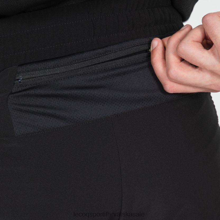 Le Coq Sportif kratke hlače crne muškarci 840R4L511 odjeća