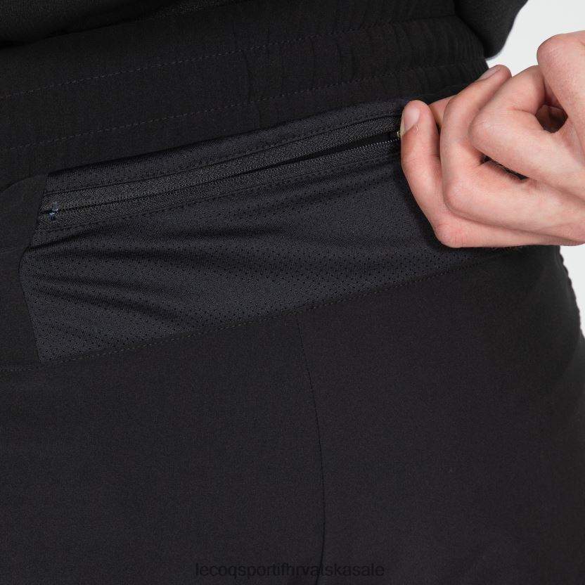 Le Coq Sportif kratke hlače crne muškarci 840R4L511 odjeća