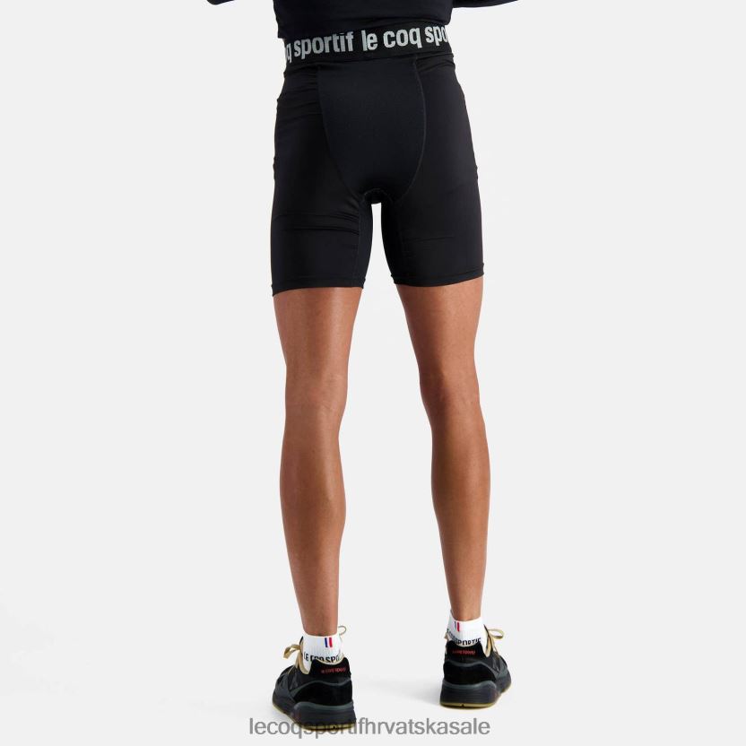 Le Coq Sportif kratke hlače crne muškarci 840R4L513 odjeća