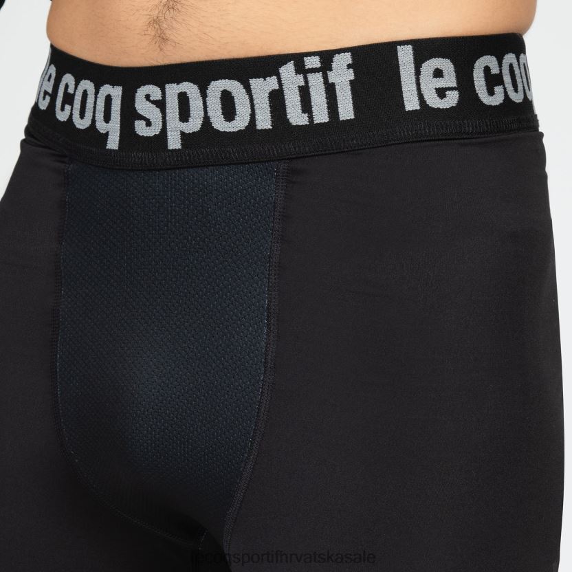 Le Coq Sportif kratke hlače crne muškarci 840R4L513 odjeća