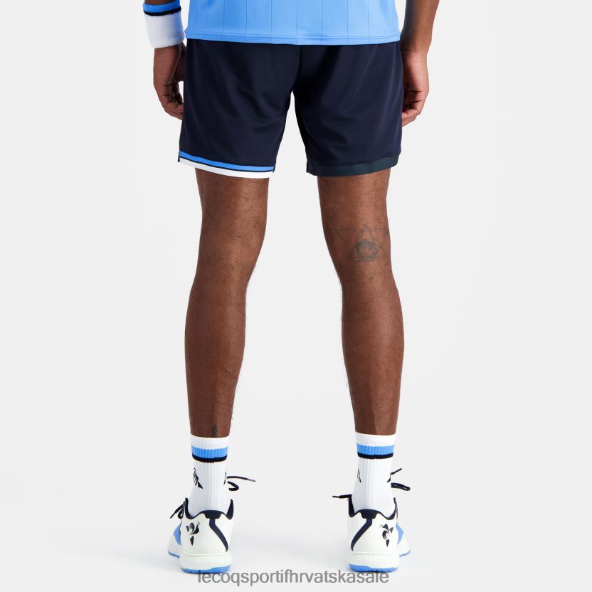 Le Coq Sportif kratke hlače plave muškarci 840R4L229 odjeća