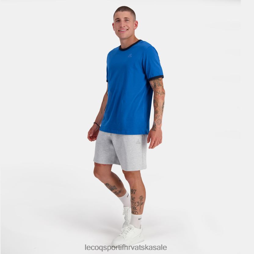 Le Coq Sportif kratke hlače sive muškarci 840R4L218 odjeća