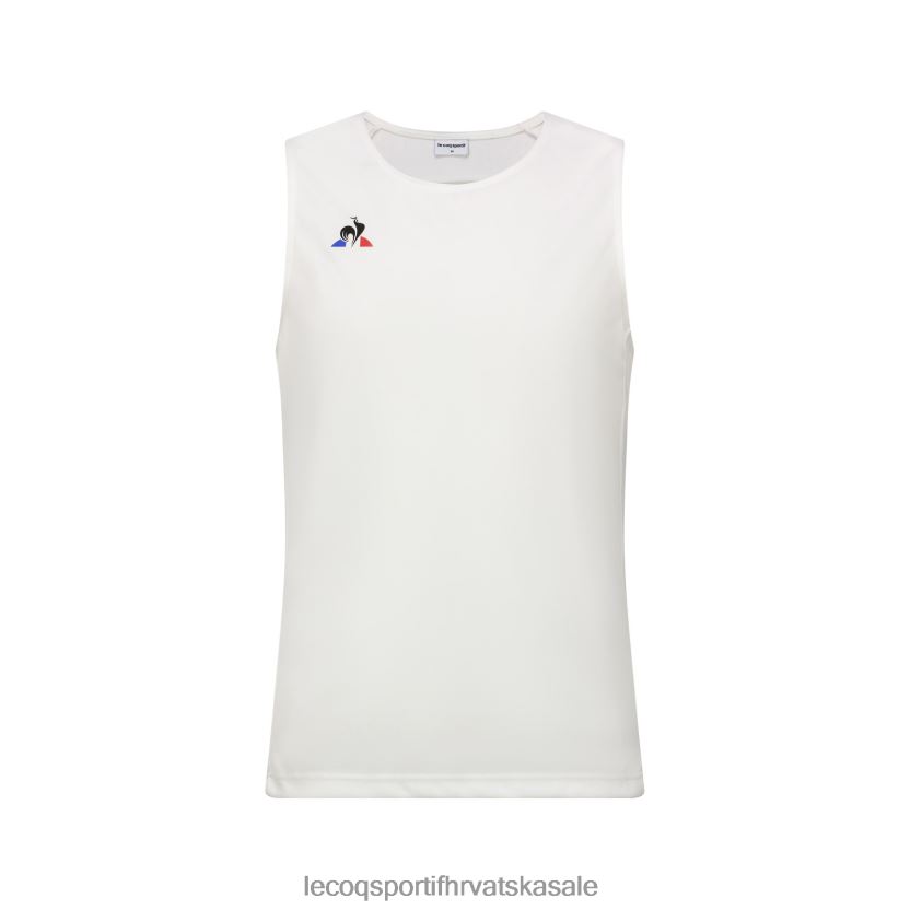 Le Coq Sportif gornji dio prsluka bijeli muškarci 840R4L199 odjeća