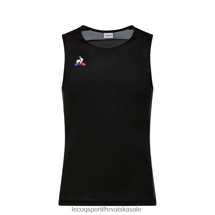 Le Coq Sportif gornji dio prsluka crn muškarci 840R4L198 odjeća