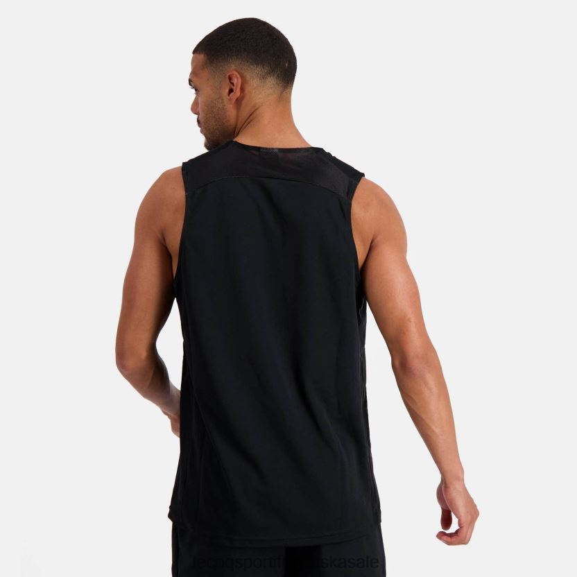 Le Coq Sportif gornji dio prsluka crn muškarci 840R4L198 odjeća