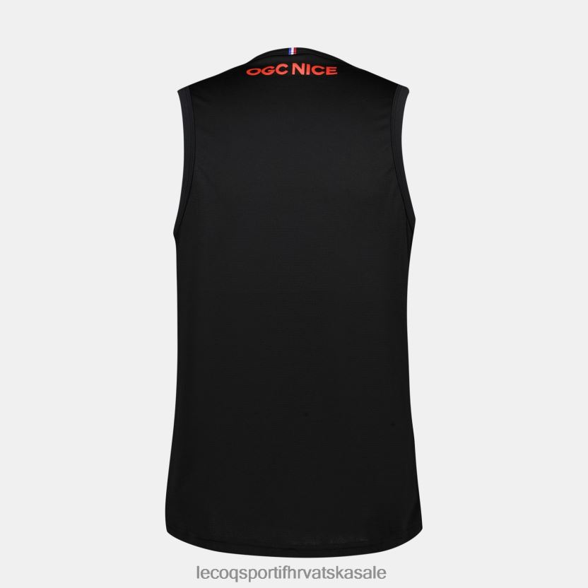 Le Coq Sportif gornji dio prsluka crn muškarci 840R4L207 odjeća