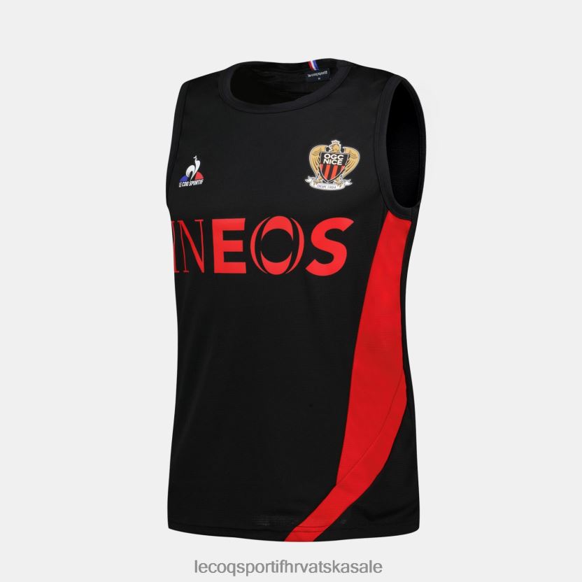 Le Coq Sportif gornji dio prsluka crn muškarci 840R4L207 odjeća