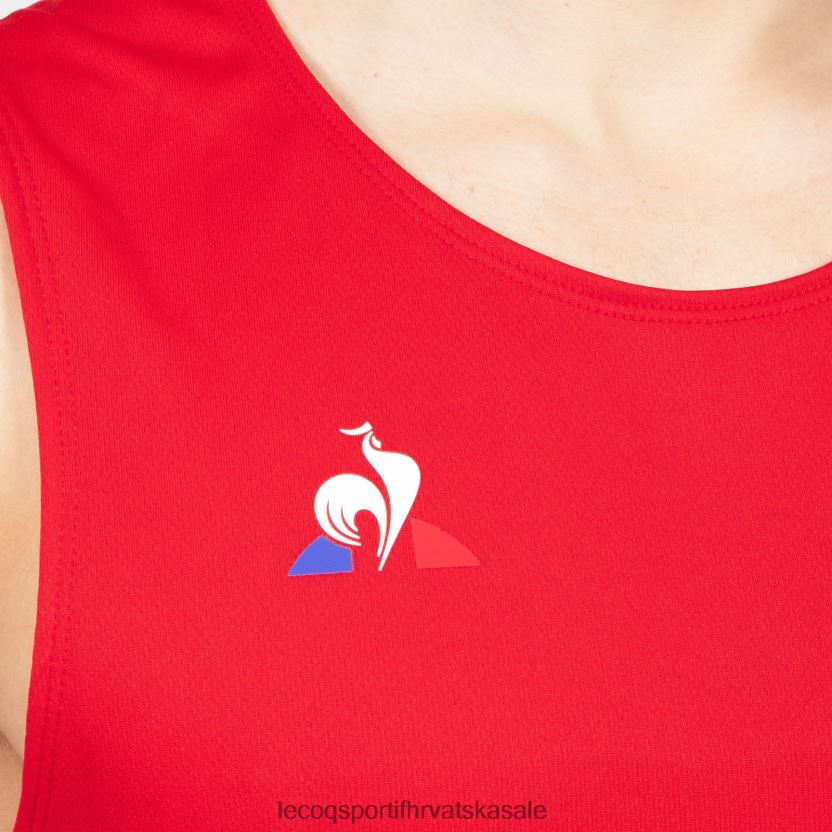 Le Coq Sportif gornji dio prsluka crveni muškarci 840R4L196 odjeća