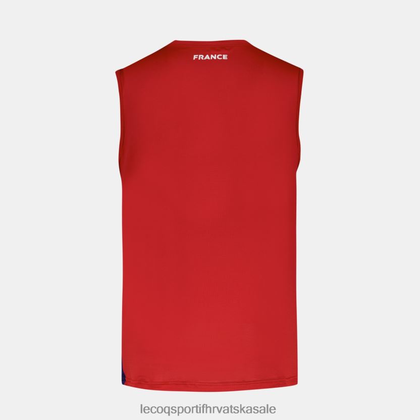 Le Coq Sportif gornji dio prsluka crveni muškarci 840R4L214 odjeća