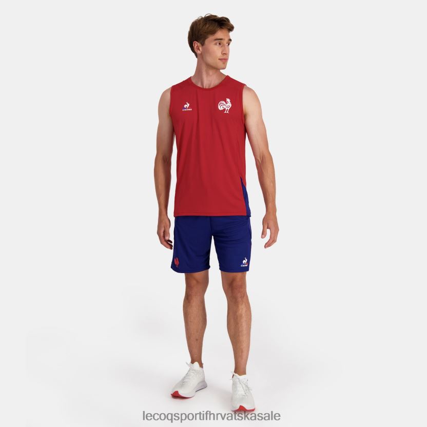 Le Coq Sportif gornji dio prsluka crveni muškarci 840R4L214 odjeća