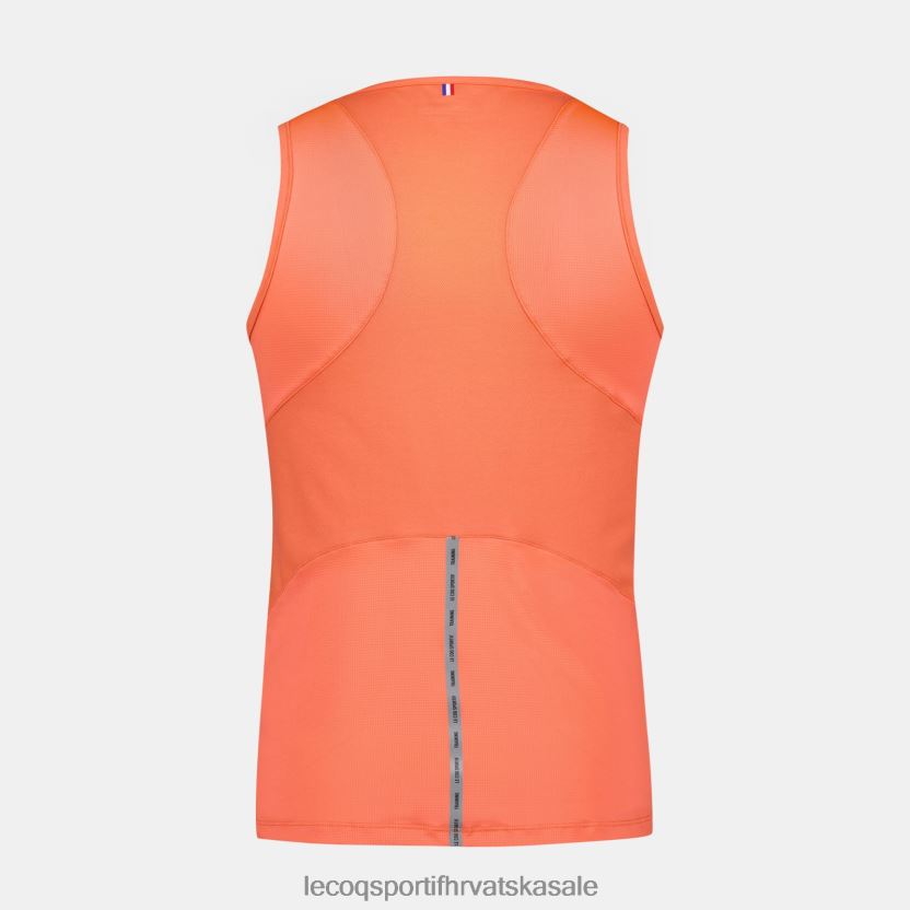 Le Coq Sportif gornji dio prsluka narančast muškarci 840R4L175 odjeća