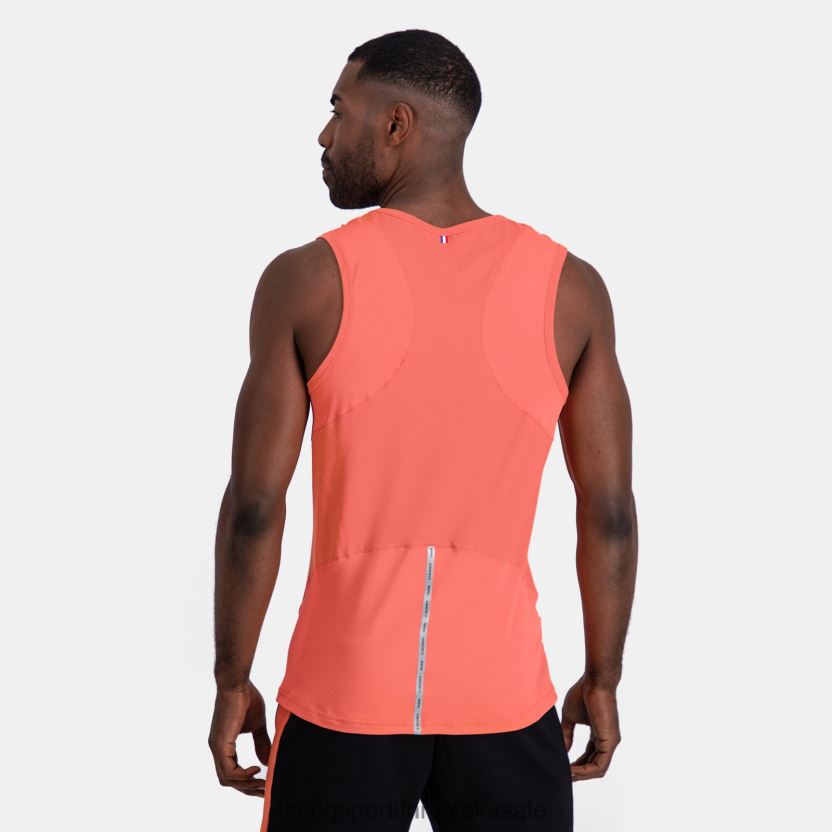 Le Coq Sportif gornji dio prsluka narančast muškarci 840R4L175 odjeća