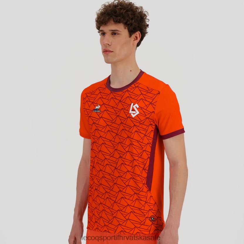 Le Coq Sportif jersey narančasta muškarci 840R4L479 odjeća