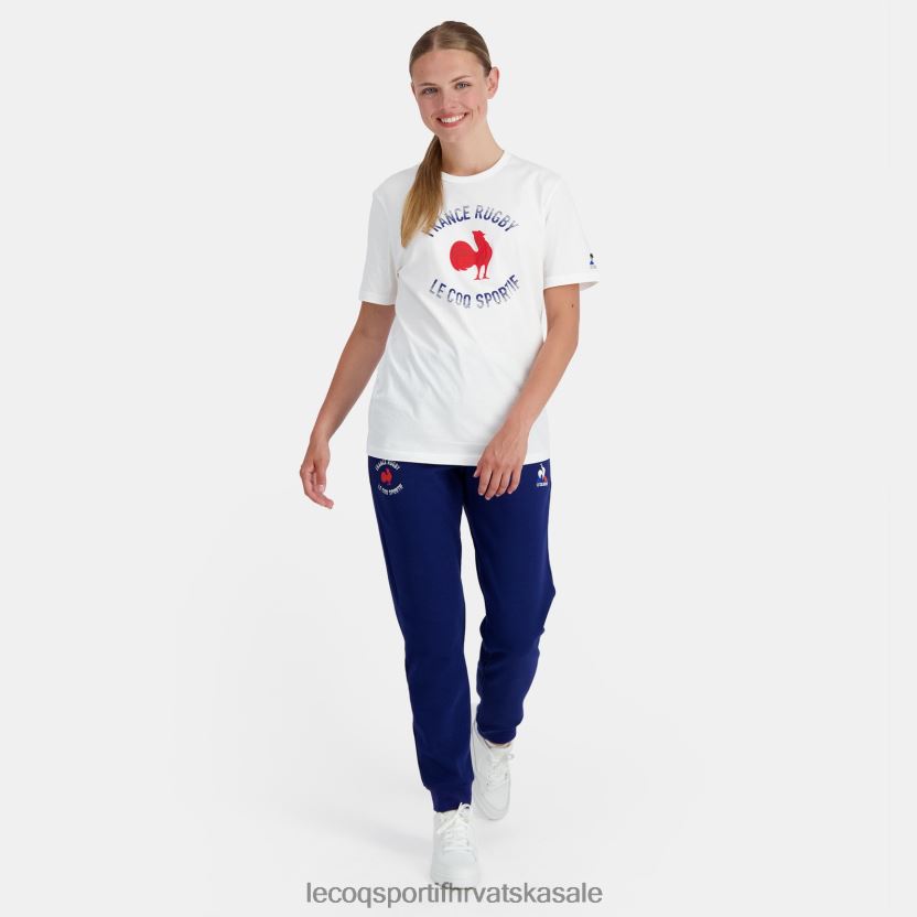 Le Coq Sportif majica - Francuska ragbi bijela muškarci 840R4L169 odjeća