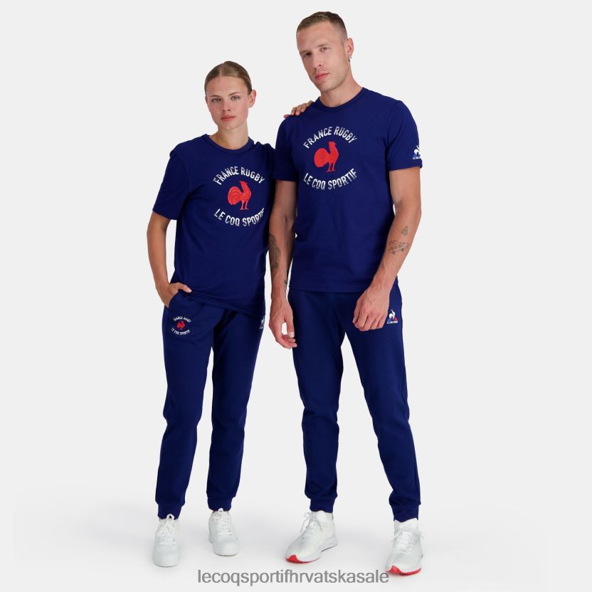 Le Coq Sportif majica - Francuska ragbi plava muškarci 840R4L172 odjeća