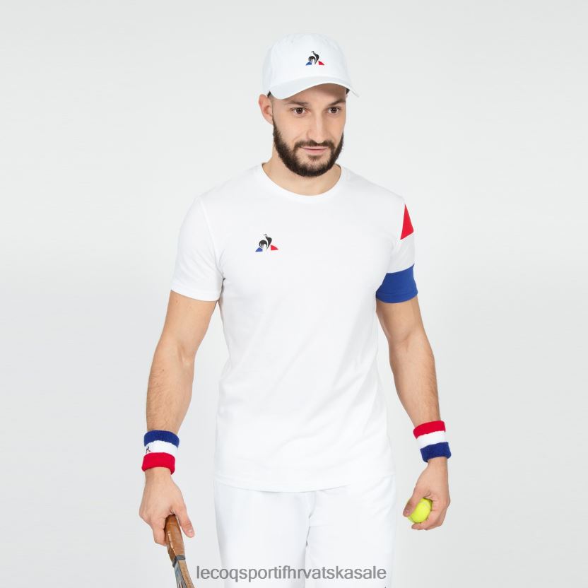 Le Coq Sportif majica bijela muškarci 840R4L497 odjeća