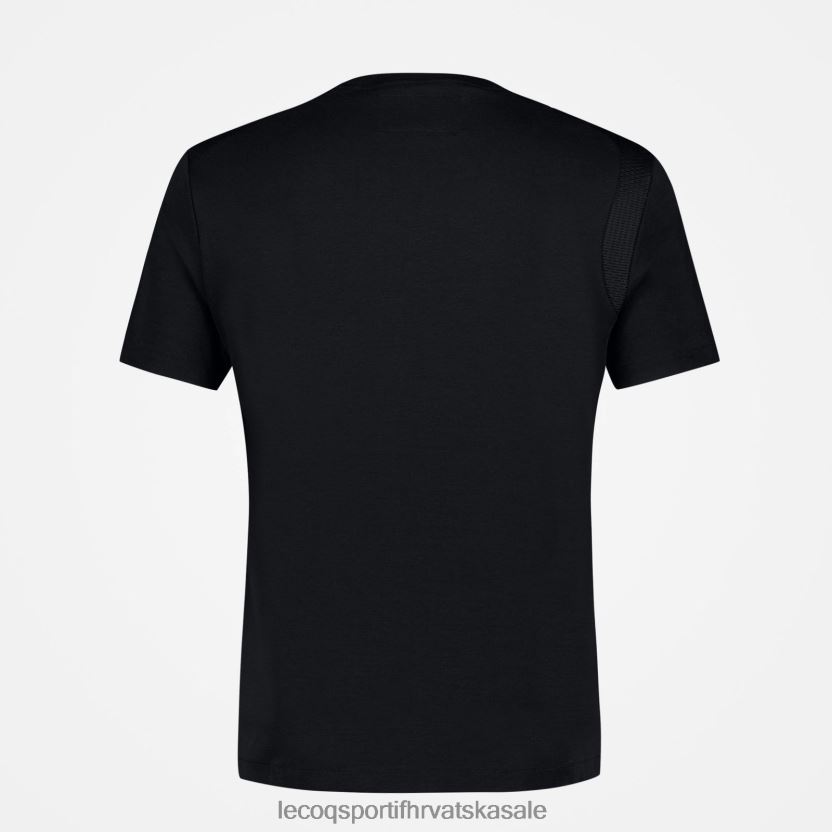 Le Coq Sportif majica crna muškarci 840R4L185 odjeća