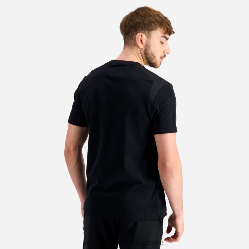 Le Coq Sportif majica crna muškarci 840R4L185 odjeća