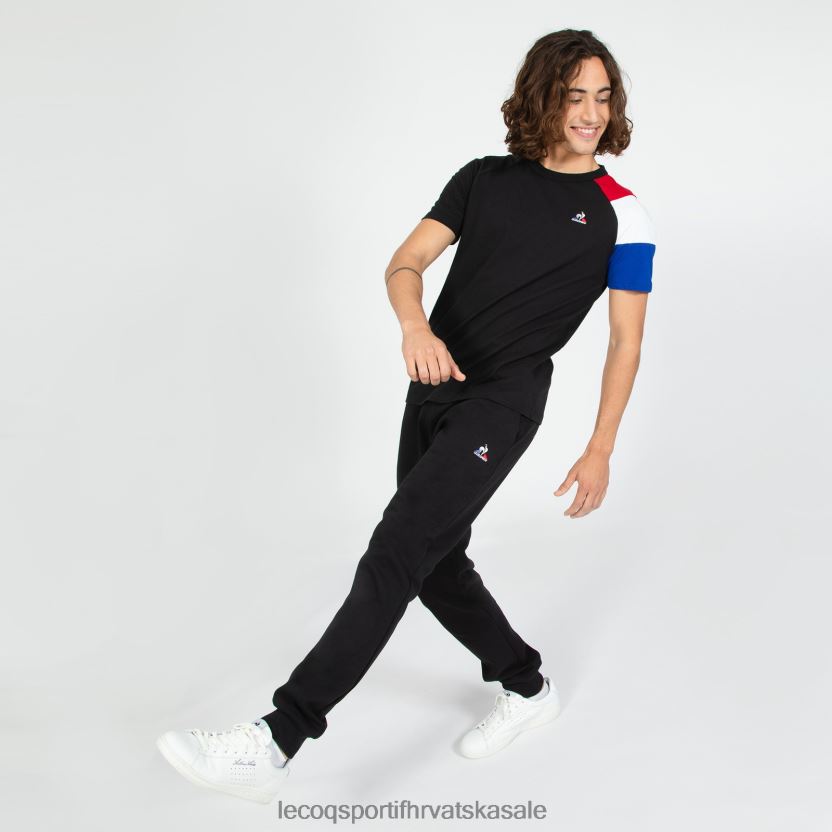 Le Coq Sportif majica crna muškarci 840R4L192 odjeća