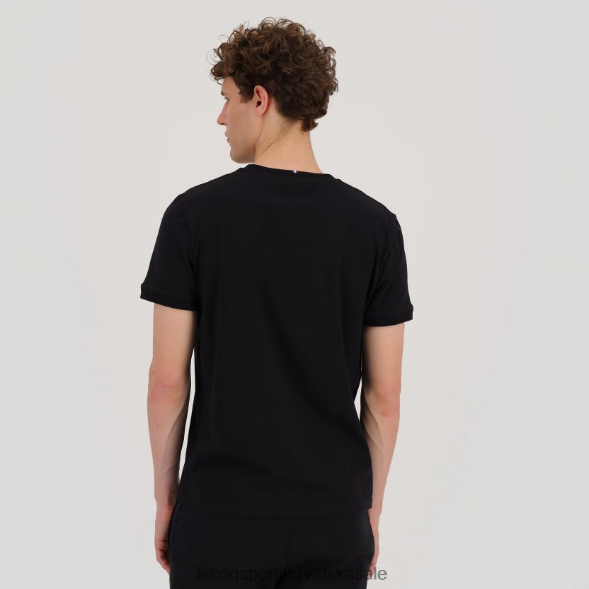 Le Coq Sportif majica crna muškarci 840R4L195 odjeća