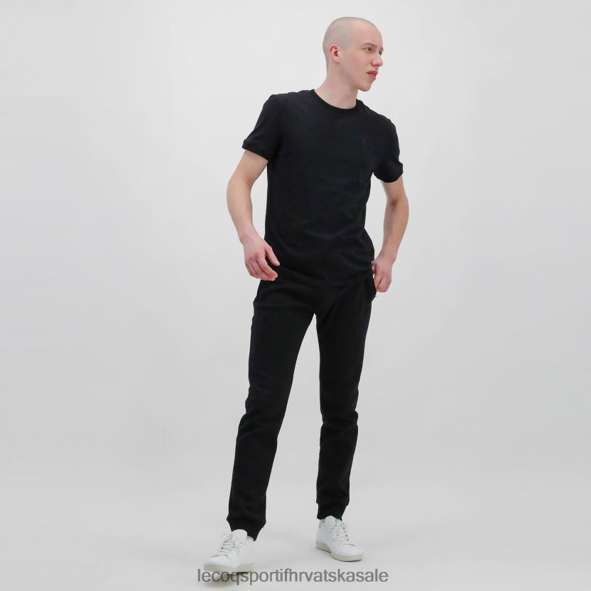 Le Coq Sportif majica crna muškarci 840R4L195 odjeća