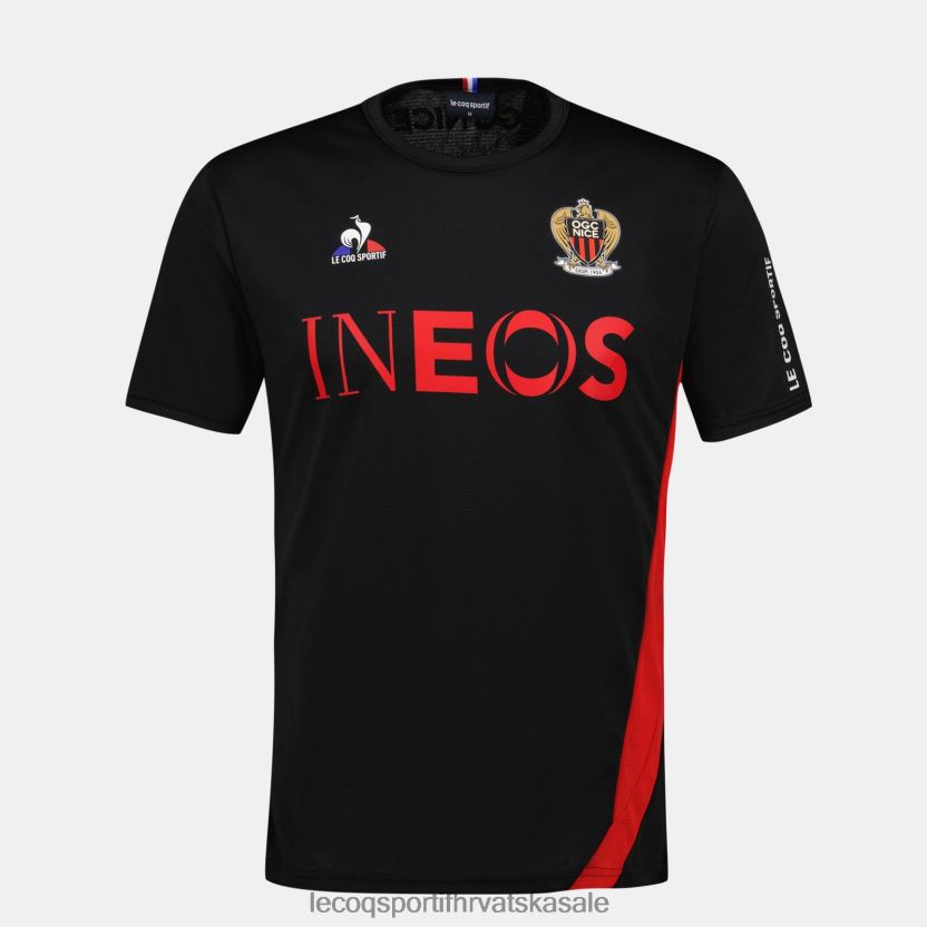 Le Coq Sportif majica crna muškarci 840R4L208 odjeća