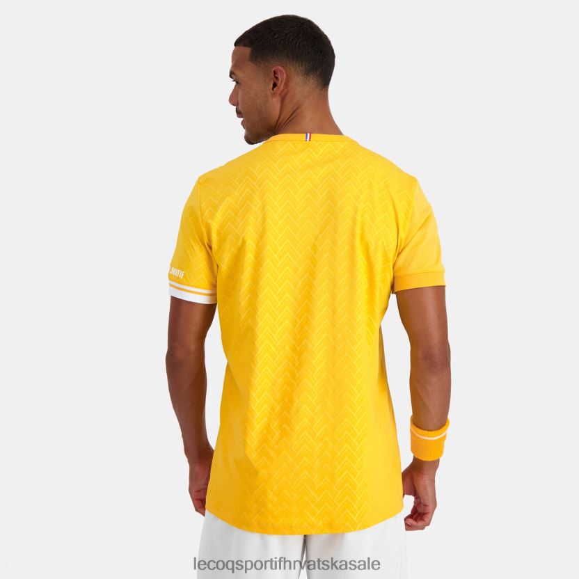 Le Coq Sportif majica narančasta muškarci 840R4L478 odjeća